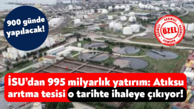 İSU Genel Müdürlüğü, Körfez’de yer alan biyolojik atık su arıtma