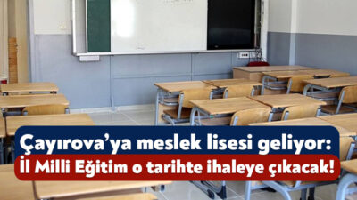 Kocaeli’de son dönemde artan okul projelerine bir yenisi daha ekleniyor.