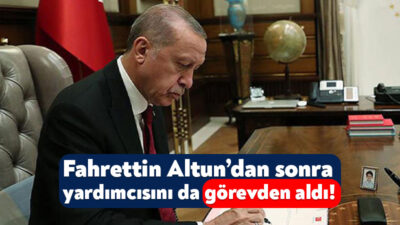 Cumhurbaşkanı Recep Tayyip Erdoğan, İletişim Başkanı Fahrettin Altun’u geçtiğimiz günlerde