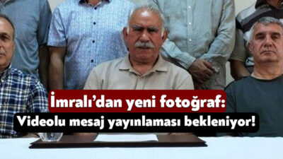 İmralı Cezaevi’nden yeni bir fotoğraf paylaşıldı. PKK elebaşı Abdullah Öcalan’ın