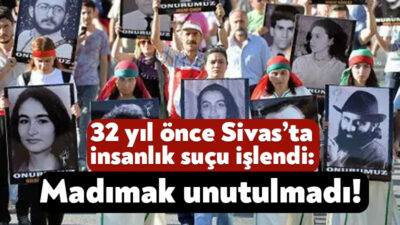2 Temmuz 1993 tarihinde Sivas’ta bulunan Madımak Oteli’nin bir grup