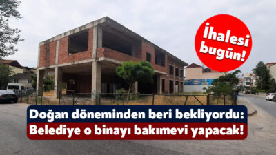 İzmit Belediyesi uzun yıllardır atıl durumda kalan Yenişehir’deki bina için