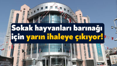 İzmit’te uzun zamandır beklenen hayvan barınağı için ilk adım atıldı.
