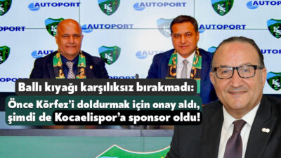 Geçtiğimiz günlerde İzmit Körfezi’ni betona gömmek için ÇED projesine onay
