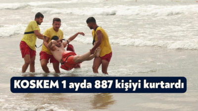 Kocaeli plajlarında görev yapan KOSKEM ekipleri, bugüne kadar 21 bin