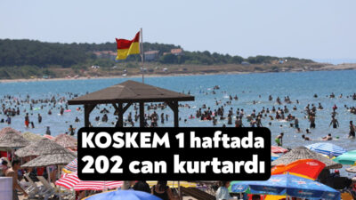 Kocaeli Büyükşehir Belediyesi’nin yaz aylarında yoğun ilgi gören sahillerinde görev