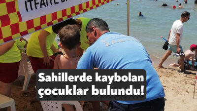 Kandıra sahillerinde kaybolan çocuklar Büyükşehir ekiplerinin dikkati sayesinde kısa sürede