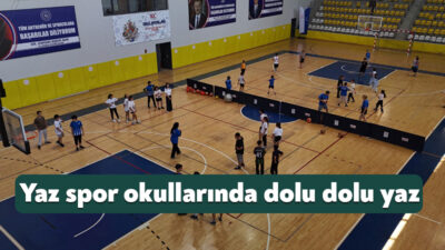 Kartepe Belediyesi tarafından geleneksel hale getirilen Yaz Spor Okulları, bu