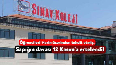 Kartepe’de yer alan Sınav Koleji’nde sınıf öğretmeni Mahir Aralp’in 3