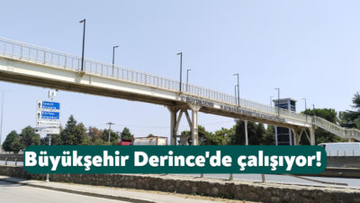 Kocaeli Büyükşehir Belediyesi, il genelindeki üst geçitlerde bulunan asansör ve