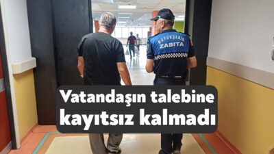 Büyükşehir Belediyesi Zabıta Dairesi Başkanlığı, vatandaşların ihtiyaç duyduğu her anda