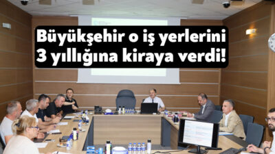 Büyükşehir Belediyesi Encümeni’nde İzmit, Gebze ve Çayırova’daki büfeler 3 yıllığına
