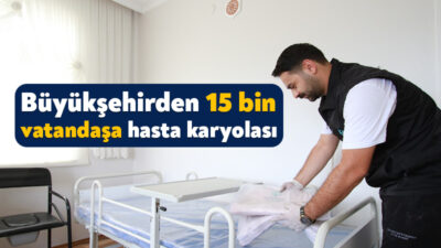 Büyükşehir Belediyesi, çeşitli rahatsızlıklardan dolayı yatağa bağımlı olan bireylere ve