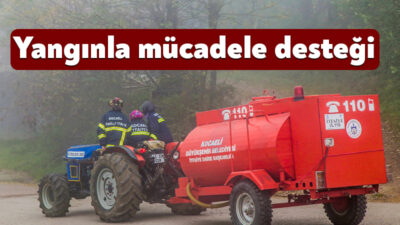 Kocaeli Büyükşehir Belediyesi, köylerde yangına hızlı müdahalede bulunmak için 24
