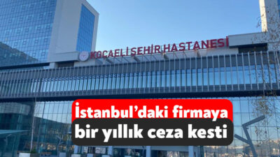 Sağlık Bakanlığı’nın Resmi Gazete’de yayınladığı ilana göre, Kocaeli Şehir Hastanesi