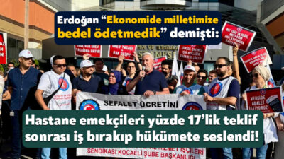 Türkiye Sağlık ve Sosyal Hizmet İşçileri Sendikası Kocaeli Şubesi bugün