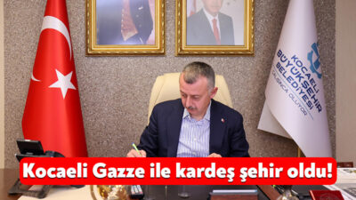 Kocaeli Büyükşehir Belediye Başkanı Doç.Dr.Tahir Büyükakın, Kocaeli Büyükşehir Belediyesi ile