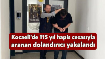 Kocaeli'de bilişim sistemlerini kullanarak dolandırıcılık suçundan hakkında 115 yıl 9