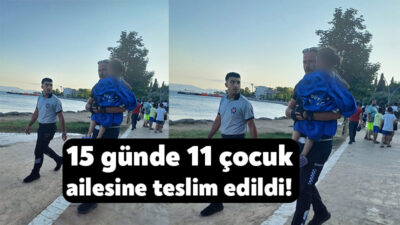 Kocaeli Büyükşehir Belediyesi’ne bağlı zabıta ekipleri, Mavi Bayraklı plajlarda ailelerin