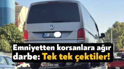 Korsan servis olaylarına karşı Kocaeli’de emniyet ekipleri harekete geçti. Bugün
