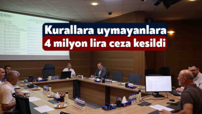 Kocaeli Büyükşehir Belediyesi Encümen Toplantısı’nda trafik kurallarını ihlal eden ve