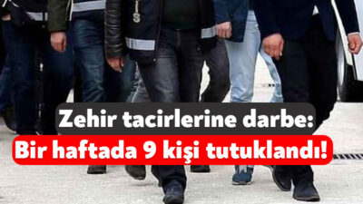 Kocaeli’de emniyet ve jandarma ekipleri tarafından gerçekleştirilen uyuşturucu operasyonlarına ilişkin
