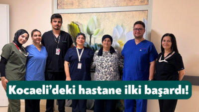 Gölcük Necati Çelik Devlet Hastanesinde, uzun yıllardır idrar kaçırma sorunu