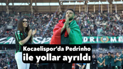 Süper Lig hazırlıklarını Topuk Yaylası’nda sürdüren Kocaelispor’da bugün Pedrinho ile