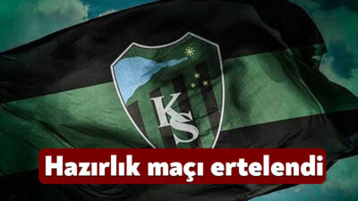 Kocaelispor'un, 1 Ağustos Cuma günü Adana Demirspor ile oynamayı planladığı