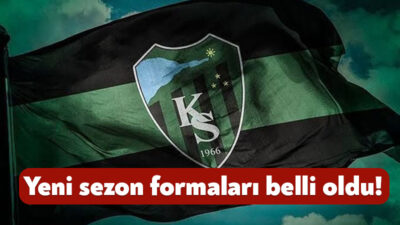 Trendyol Süper Lig’in yeni ekibi Kocaelispor’da yeni sezon formaları belli
