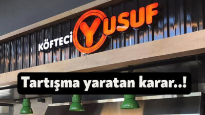 Köfteci Yusuf şubelerine evcil hayvan girişinin yasaklanması sosyal medyada tartışma