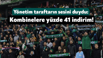 Bu sezon Trendyol Süper Lig’de mücadele edecek olan Kocaelispor’da kombine