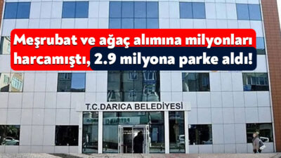 Mayıs ayında meşrubat alımı ile ağaç ve çalıya milyonlarca lira