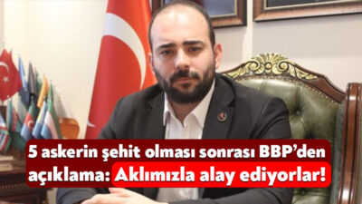 Irak’ta metan gazı patlamasının sonucunda 5 askerin şehit olduğunu açıklanmıştı.