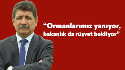 Rüşvet trafiğinin Bakanlıktan Saraya uzandığını belirten Cumhuriyet Halk Partisi