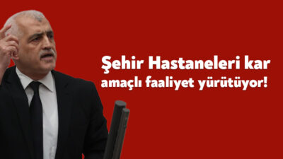 DEM Parti Kocaeli Milletvekili Ömer Faruk Gergerlioğlu, TBMM Genel Kurulu'nda
