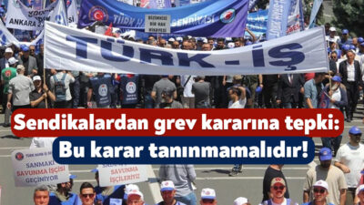 Gebze Sendikalar Birliği, grev kararının ertelenmesine yönelik olarak açıklama yaptı.