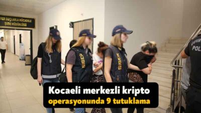 Kocaeli merkezli yürütülen soruşturma kapsamında, sahte kripto uygulamasıyla vatandaşları dolandırdığı