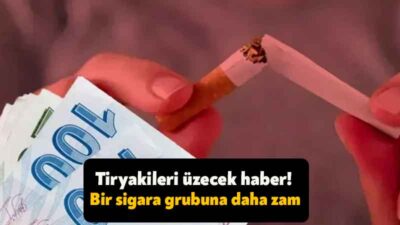 Sigara fiyatlarına zam gelmeye devam ediyor. Tekel Bayileri Yardımlaşma Derneği