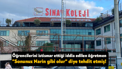 Kocaeli'de Sınav Koleji'nde öğrencilerine 2 yıl boyunca cinsel istismar uyguladığı