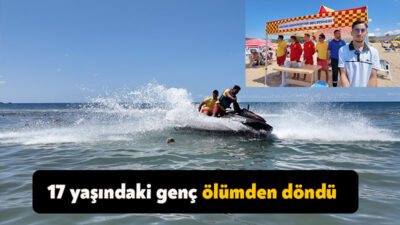 Geçtiğimiz yıl Kandıra’da boğulma tehlikesi geçiren ve Büyükşehir Nakil Ambulans
