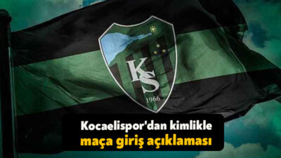 Türkiye Futbol Federasyonu’nun, yeni sezonda stadyumlara TC kimlik kartlarıyla giriş