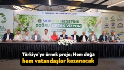 Büyükşehir Belediyesi’nin daha temiz bir Kocaeli için ilçe belediyeleri ile