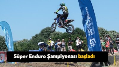 Büyükşehir’in ana sponsorluğunda düzenlenen Türkiye Süper Enduro Şampiyonası’nın ikinci ayak