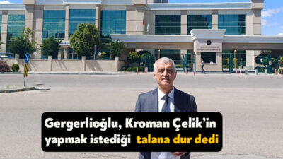 Gebze Tavşanlı Mahallesi'nde Kroman Çelik’in yapmak istediği geri kazanım ve