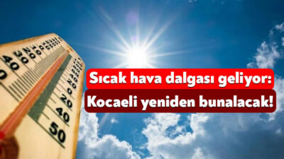 Hafta sonunu serin bir havanın etkisi altında geçiren Kocaeli, yeniden