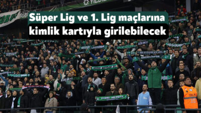 Türkiye Futbol Federasyonu (TFF), 2025-2026 sezonundan itibaren taraftarların, Trendyol Süper