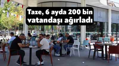 Kocaeli Büyükşehir Belediyesi’nin iştiraklerinden Antikkapı A.Ş. tarafından hayata geçirilen Taze