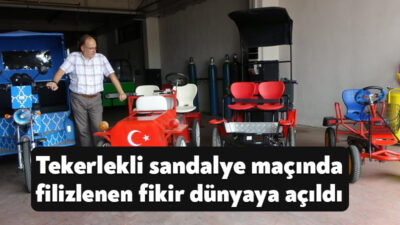 Kocaeli'de engelli basketbol takımının tekerlekli sandalye ihtiyacını karşılamak için yola