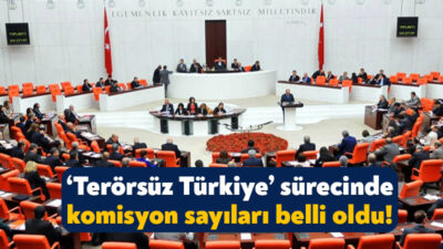 PKK’nın 11 Temmuz’da silah yaktığı ‘Terörsüz Türkiye’ sürecine ilişkin TBMM’de